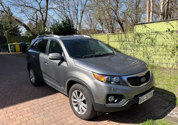 mazowieckie Kia Sorento cena 39999 przebieg: 185037, rok produkcji 2011 z Łódź